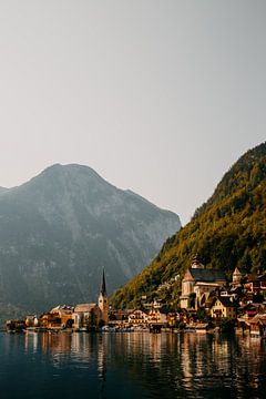 Hallstatt the beautiful village in the mountains of Austria (Alps) by Yvette Baur