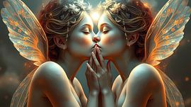 Magic kiss by Linda de Klein