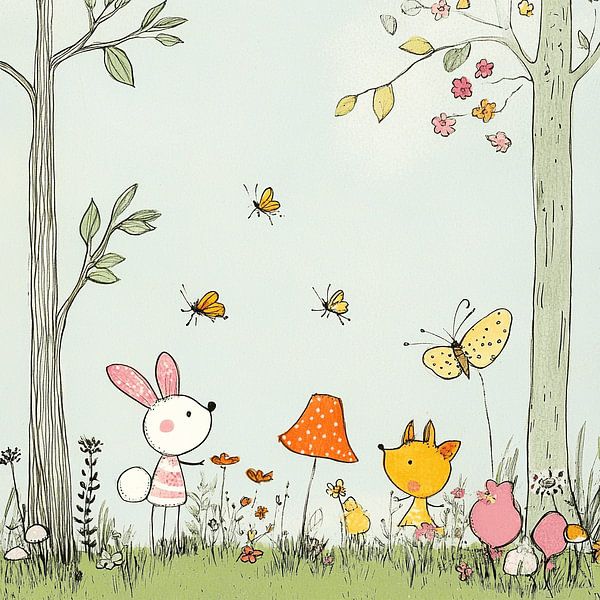 The Magical World of Forest Animals by Karina Brouwer