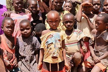 Kinderen in Uganda, Afrika