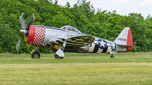 USAAF Republic P-47D Thunderbolt.