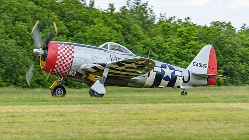 USAAF Republic P-47D Thunderbolt.