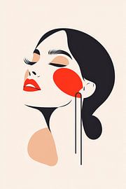 Stylish beauty in soft colours by Poster Art Shop