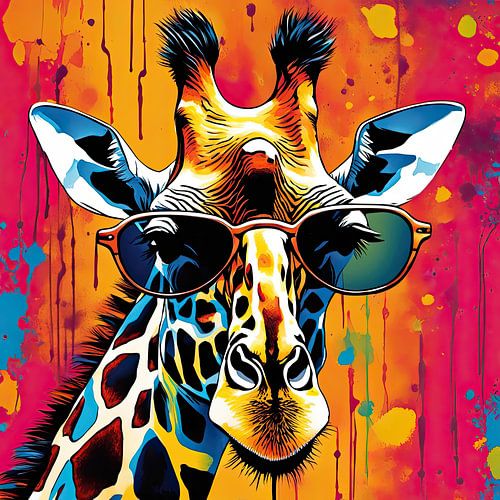 PopArt Giraffe 05.7