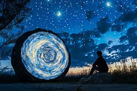 malerisches Porträt von Egon Zitter