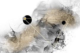 ALCOHOL INK Jenseits aller Galaxien Nr. 1 von Melanie Viola