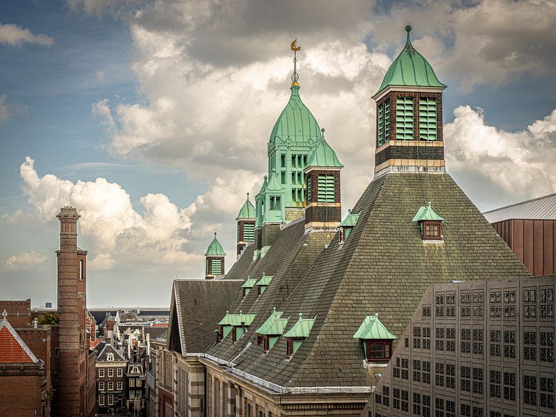 Ruisdael skies over Amsterdam by Suzan Brands