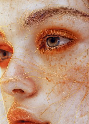 Buitengewone vrouwelijkheid geweven met draden van goud 4