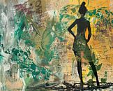 Golden Woman 38.7268 by Eye catching paintings thumbnail