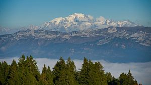 Der mächtige Mont Blanc