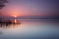 Sonnenaufgang Paterswoldsemeer von Jef Folkerts Miniaturansicht