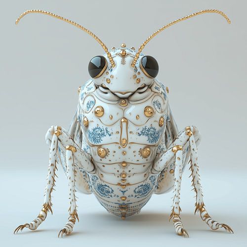 Dieren van porcelein