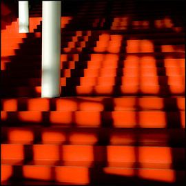 Red Stairs by Karin van Bragt
