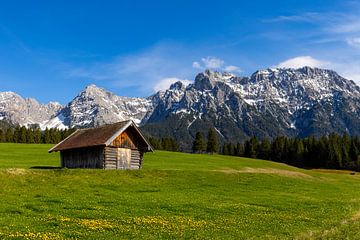Opper-Beierse idylle aan de "Karwendel" van Christina Bauer Photos