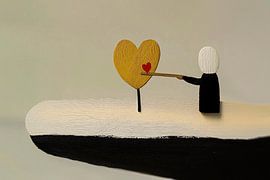 Loving minimalist heart by Art & Soul Creations