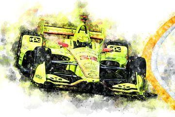 Simon Pagenaud Champion 2016 von Theodor Decker