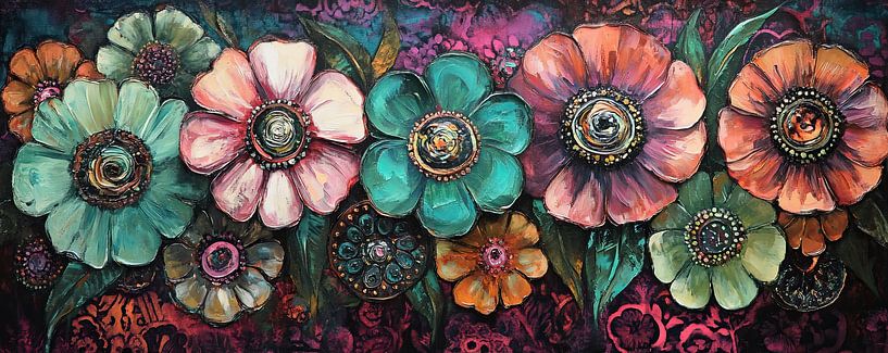 Flowers by Wonderful Art