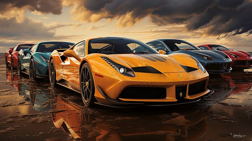 supercar by Gelissen Artworks