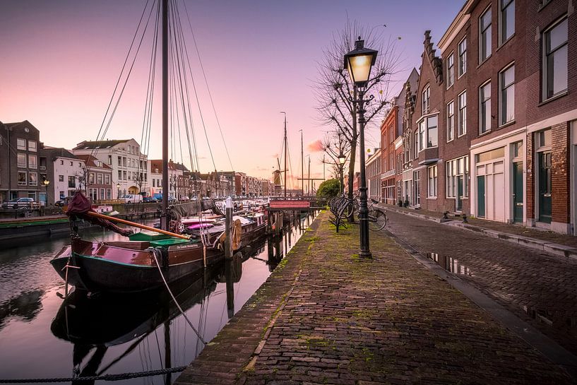 Delfshaven bij zonsopkomst van Prachtig Rotterdam