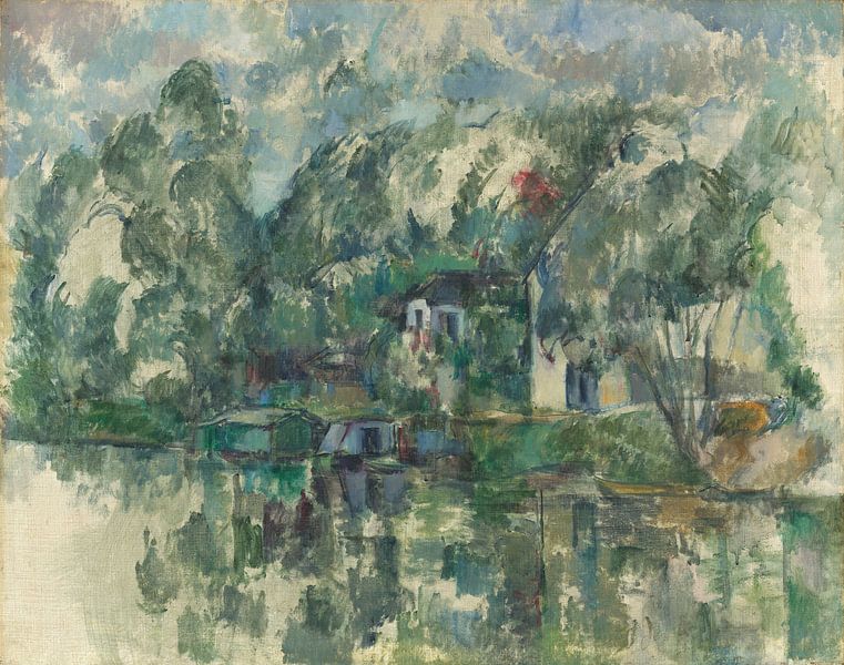 Au bord de l'eau, Paul Cézanne par All the Masters