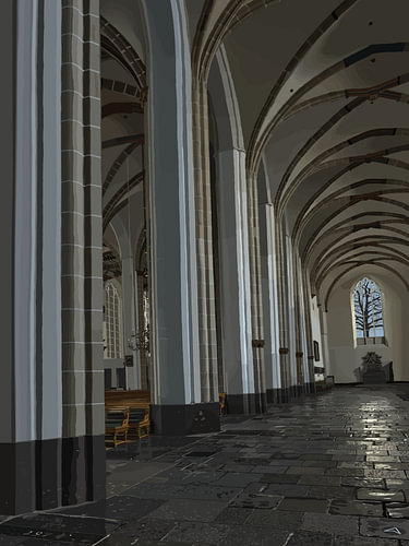 L'église Saint-Jacques à Utrecht