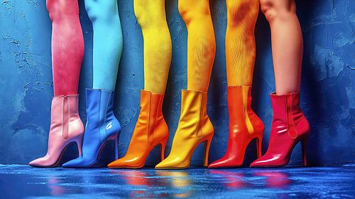 Panty's en hoge hakken