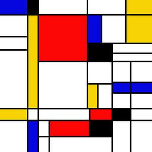 Le style Mondrian sur Lucia