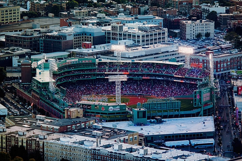 Fenway Park, Red Sox tijdens een wedstrijd