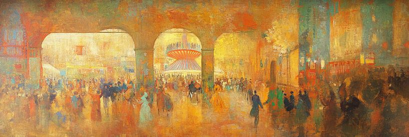Moulin Rouge von Blickfänger Gemälde