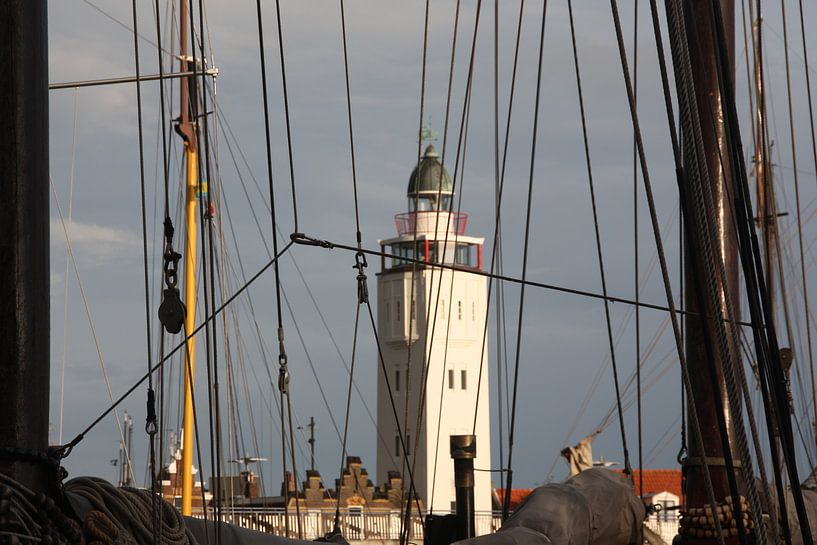 Vuurtoren Harlingen by Fotografie Fryslân