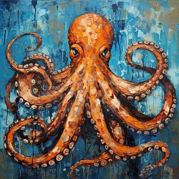 Oktopus | Oktopus von Wunderbare Kunst