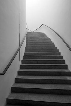 Treppe im Museum Brandhorst in München von jan weber