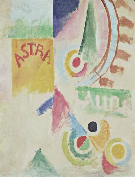 Mannschaft von Cardiff von Robert Delaunay by Peter Balan