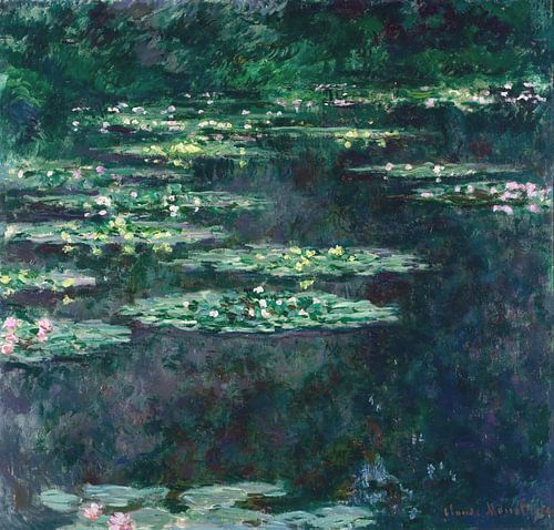 Seerosen (Monet-Serie), Claude Monet