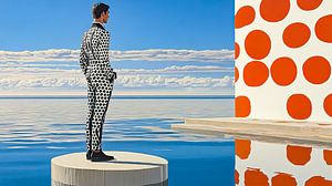 Homme au bord de l'eau
