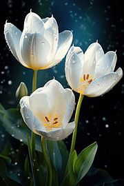 Vivid Petals by Art Lovers