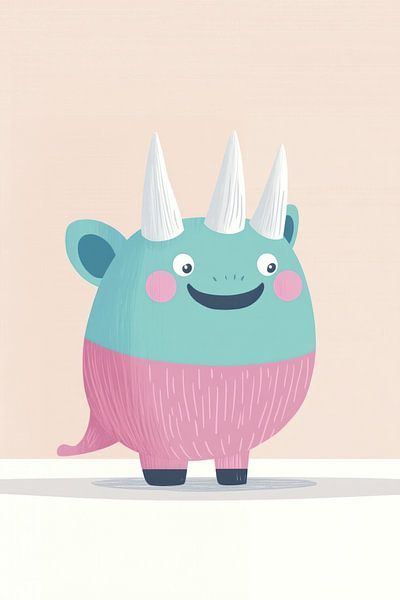 Monstre mignon par Franka Poulain