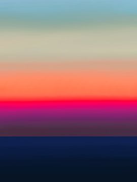 Vibrant Sunset van Annelies Hoogerwerf