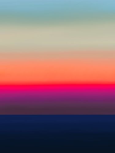 Lebendiger Sonnenuntergang