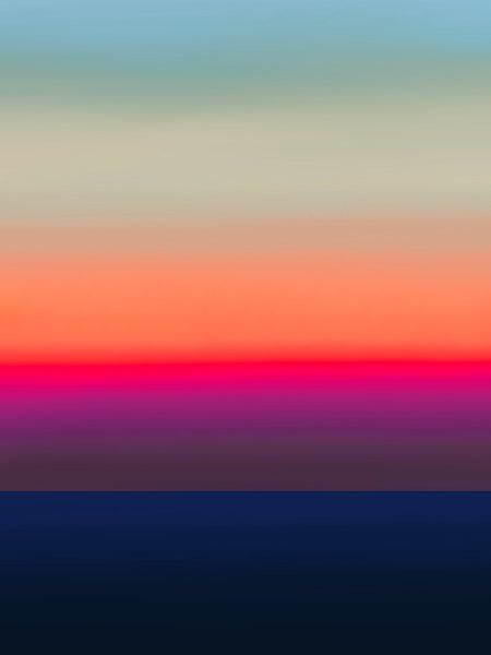 Vibrant Sunset van Annelies Hoogerwerf