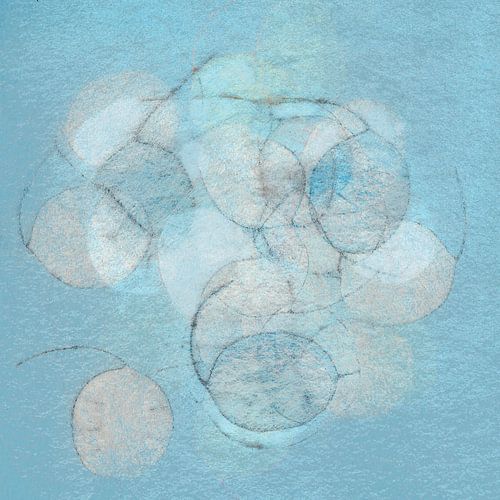 Silver leaf ice colours by Claudia Gründler