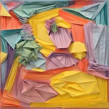 Complexe Origami samenstelling van Samir Becic