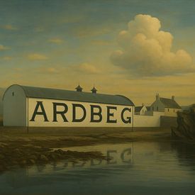 Ardbeg distilleerderij aan de rand van het eiland van Thijs Schouten
