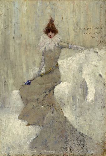 Sarah Bernhardt, Dudley Hardy