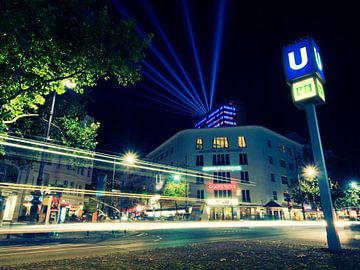 Berlin – Kurfürstendamm at Night / Kudamm-Karree van Alexander Voss