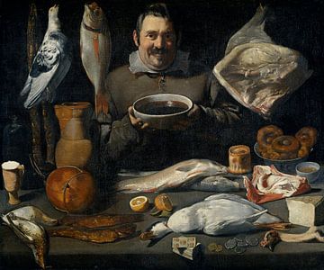 Keukenstuk (bodegone), Meester van de Amsterdamse Bodegón