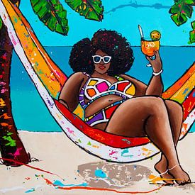 Zuflucht am Strand von Happy Paintings