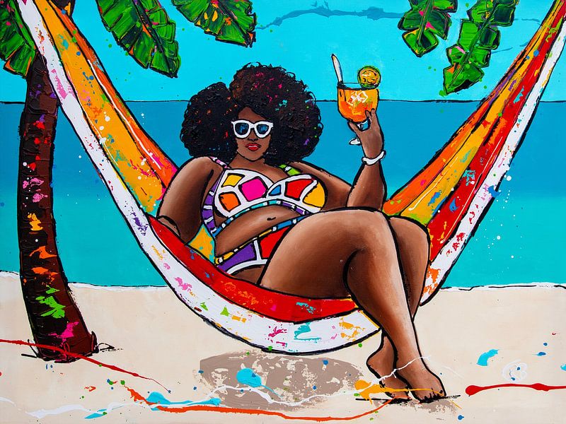 Zuflucht am Strand von Happy Paintings / Renata Rolefes