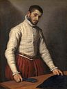 The Tailor, Giovanni Battista Moroni by Meesterlijcke Meesters thumbnail