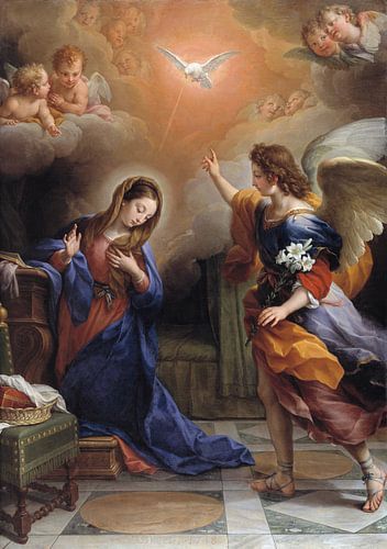 Agostino Masucci – L'Annonciation (1748)